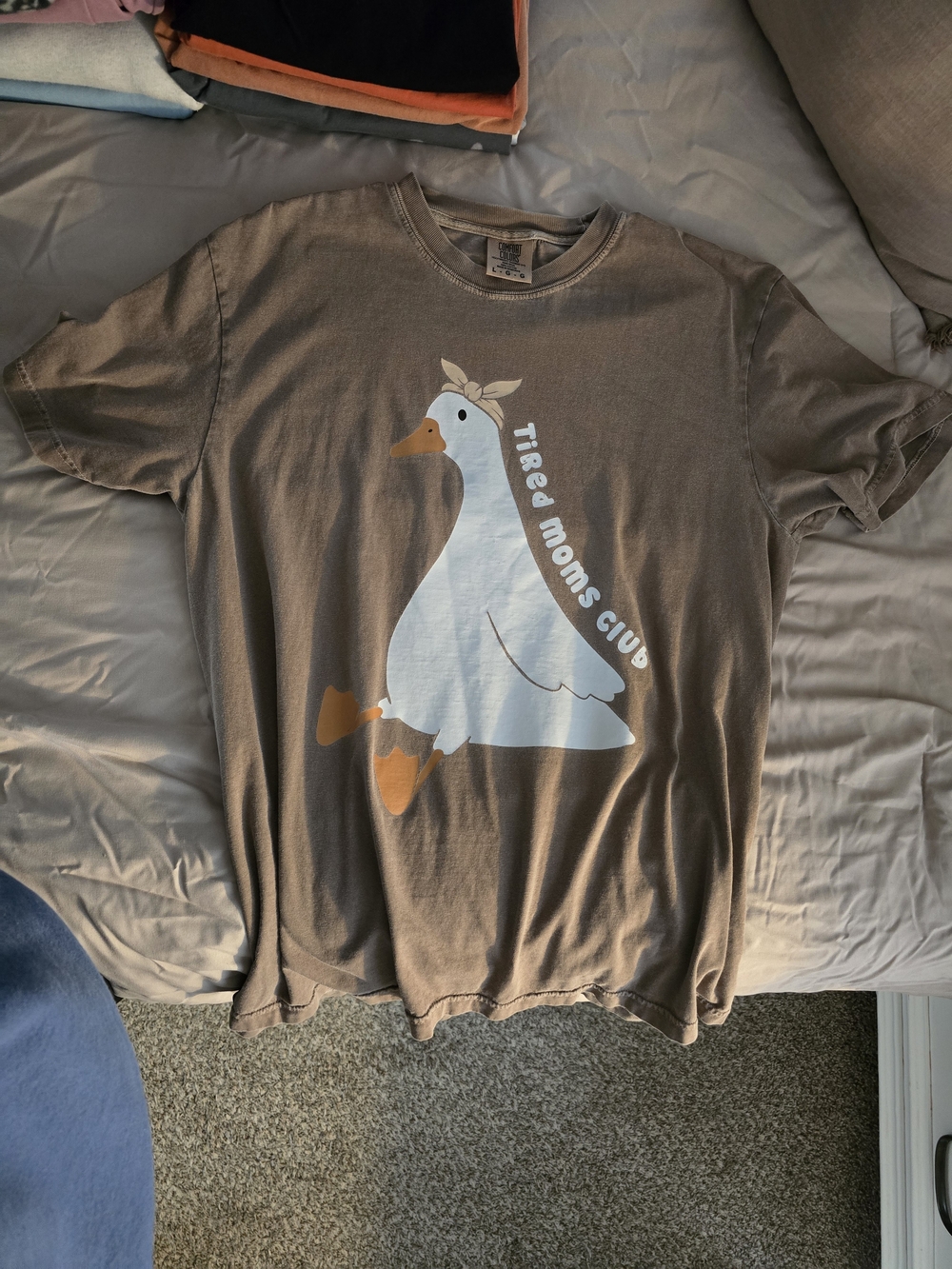 Womens Comfort Colors Mom Tee
